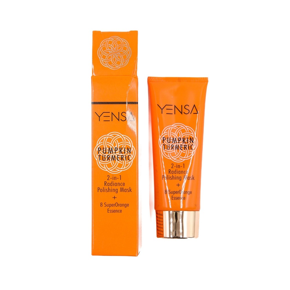 YENSA - Pumpkin Turmeric 2-in-1 Radiance Polishing Mask - 2.5 fl oz / 70 ml